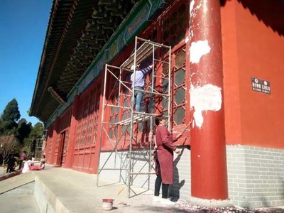 晉冀魯豫烈士陵園3月26日啟動謁陵建筑物清潔服務(wù)，緬懷先烈營造肅穆環(huán)境